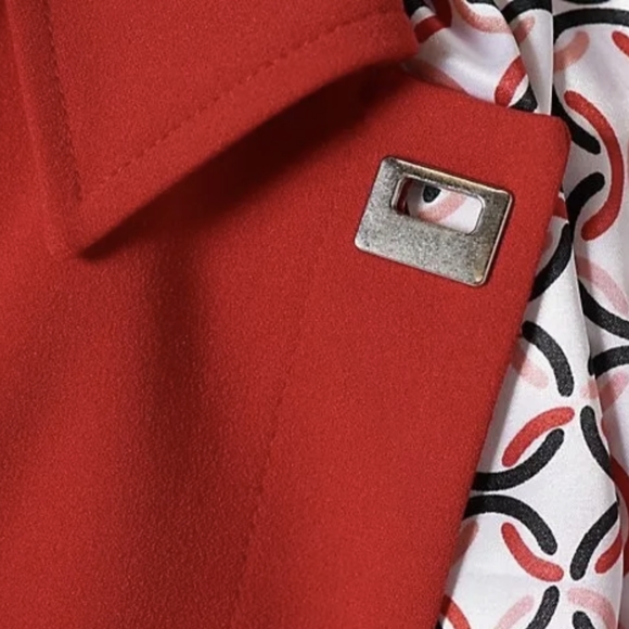 New Dennis Basso Luxury Crepe Navy Bracelet Jacket Size 18W - Picture 10 of 14